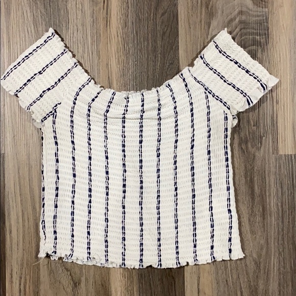 Kendall & Kylie Tops - pacsun white off the shoulder top